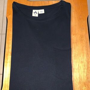 Urban Outfitters Long Sleeve Curved Hem Tee